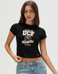 HYPE AND VICE University of Central Florida Womens Baby Tee
