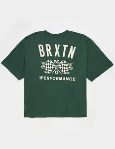 BRIXTON Primary Mens Crop Tee