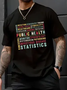 100% Cotton Unisex “Public Health Loves Blood Donation” T-Shirt – Limited Edition, Fun Gift Idea for Men, Women, and Kids