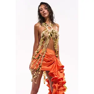 SHAKE IT GIRL CROCHET TOP