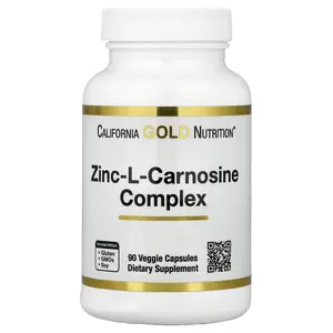 California Gold Nutrition Zinc-L-Carnosine Complex, 90 Veggie Caps