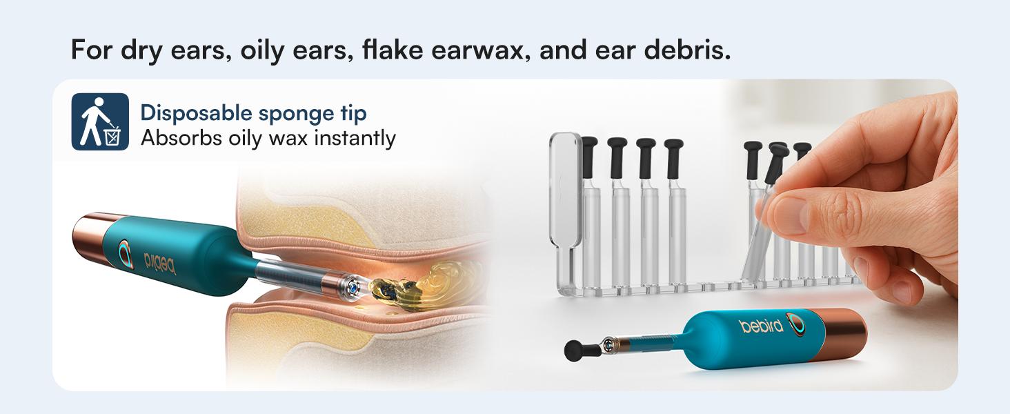 【Theatrical-Grade】Bebird Earsight Ultra Ear Wax Removal Tool , Ear Cleaner with Flexible Ear Camera Otoscope, Painless Visual Ear Pick Tweezers, Visual Scope Earwax Cleaning Dropper, Ear Cleaning Kit for Family