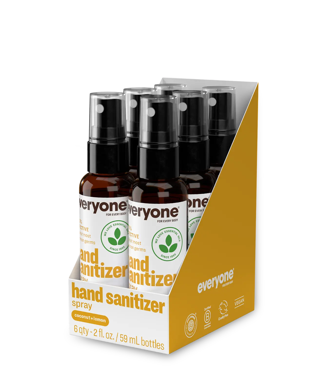 Coconut + Lemon Hand Sanitizer Spray