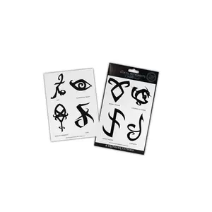 The Mortal Instruments City Of Bones Tatoos Battle Runes 8 Pack