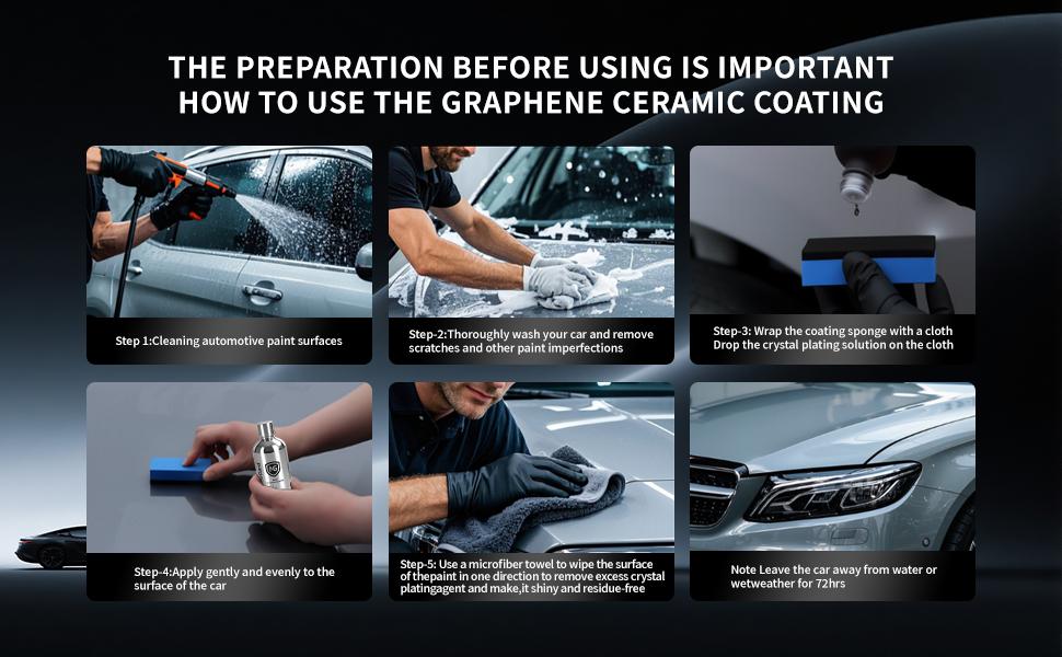 MolecuGard Universal Ceramic Coating Kit  - Instantly Restores Cars,  Furniture, Guitars& Home Decor. High Gloss Scratch Repair & Water Repellent. Multi-Surface Nano Shield for Wood, Stone, Glass & Auto Paint 100ml