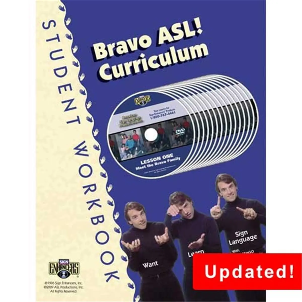 212 MAIN Cisco Independent Bravo ASL Curriculum Student Workbook - Updated Version with Cat Toy Tutorial for Cat Owners