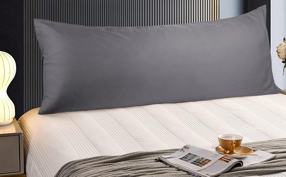 Shilucheng Pure Bamboo Cooling Pillowcase – Breathable Moisture Wicking Pillow Cover for Hot Sleepers – 2 Pack No Pillow Included