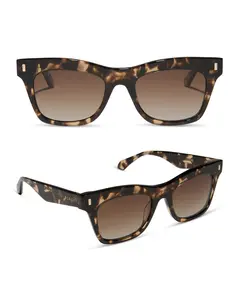 DIFF Bradley Polarized Sunglasses - Modern Retro Style Chunky Frames