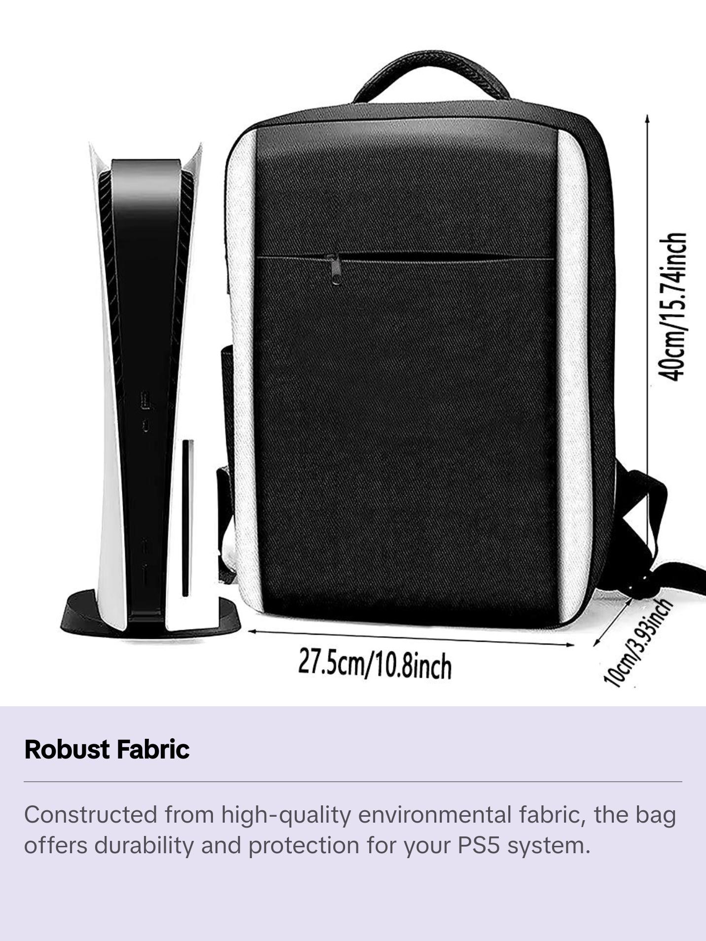 Suitable for PS5 Console Storage Bag, PS5 Game Accessories Storage Bag, PS5 Console Backpack, Portable Backpack for Going Out Suitable for PS5 Console Storage Bag, PS5 Game Accessories Storage Bag, PS5 Console Backpack, Portable Backpack for Going Out