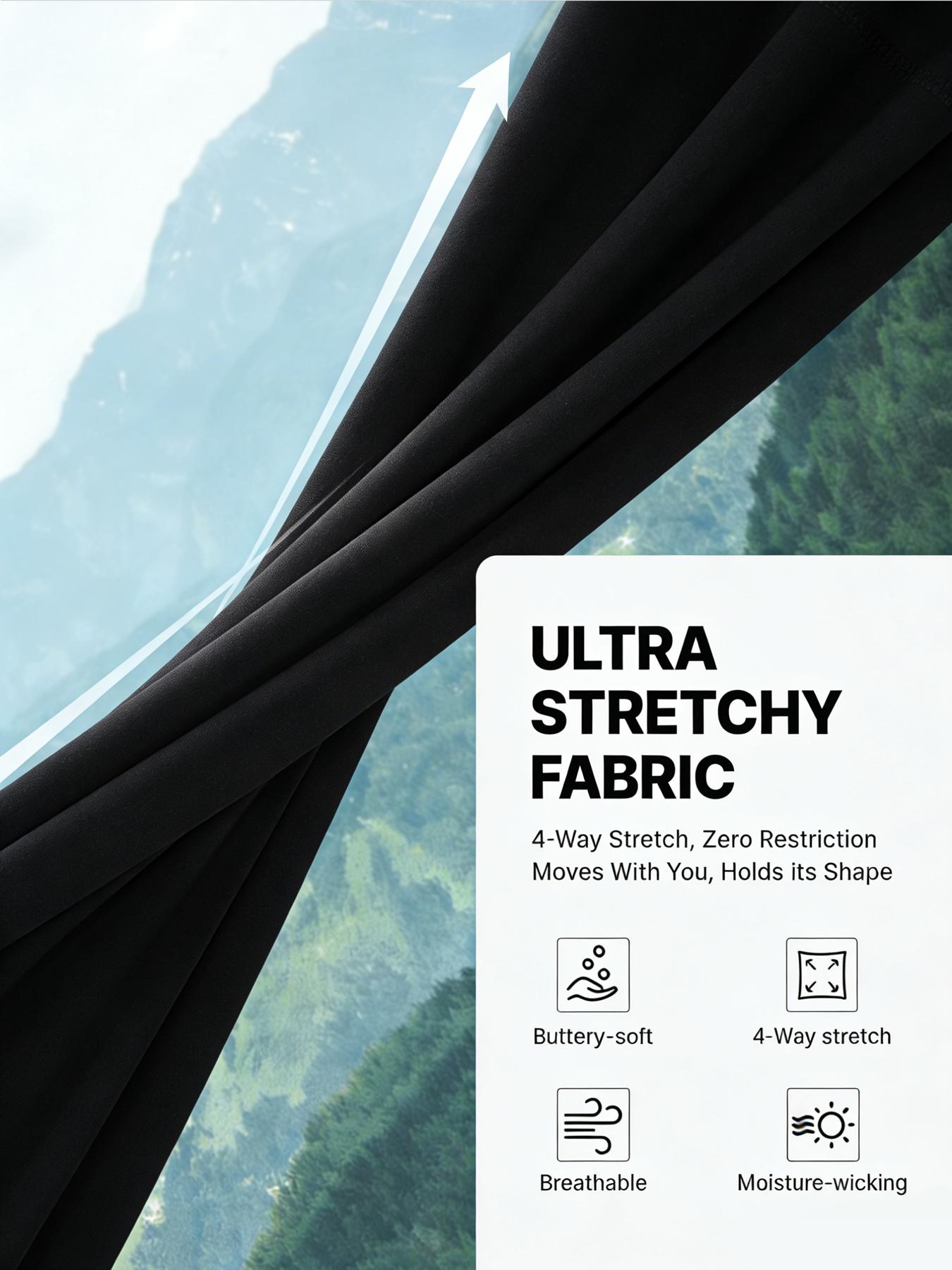 1PCS Black  High Waist Wide Leg Straight Casual Pants For Women, Suitable For Summer,Fall Solid Colors Minimalist Palazzo Style with Pockets for Women's Everyday Wear