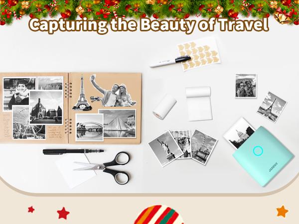 JADENS Mini Sticker Printer-2 Inch Bluetooth Thermal Pocket Printer,Inkless Portable Printer for Study Notes,Photos, Memos,Lists,Gifts,Journals Printing Machine Sticky Label,Christmas Birthday Gifts for Girls Boys JADENS Mini Sticker Printer-2 Inch Bluetooth Thermal Pocket Printer,Inkless Portable Printer for Study Notes,Photos, Memos,Lists,Gifts,Journals Printing Machine Sticky Label,Christmas Birthday Gifts for Girls Boys