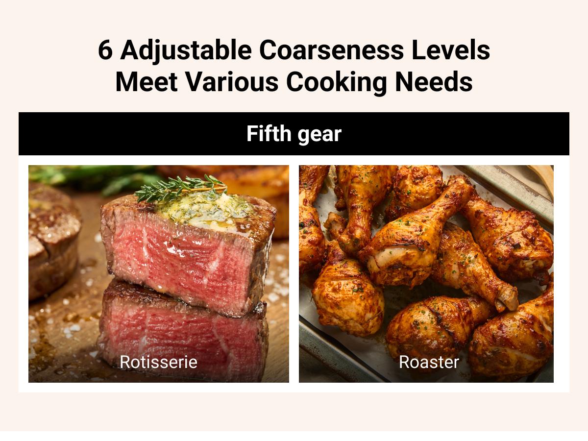 [Large Capacity and LED Light] Electric Salt and Pepper Grinder Set, 3.2oz Larger Rechargeable Automatic with 6 Adjustable Coarseness, Ground Cannon Shaker Peppermill, Black Friday and Christmas Gift