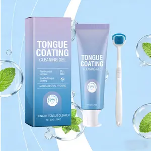 Tongue Cleansing Gel - Removes Buildup & Fights Bad Breath for a Fresh, Clean Mouth, Daily Oral Care Formula for Refreshing Hygiene