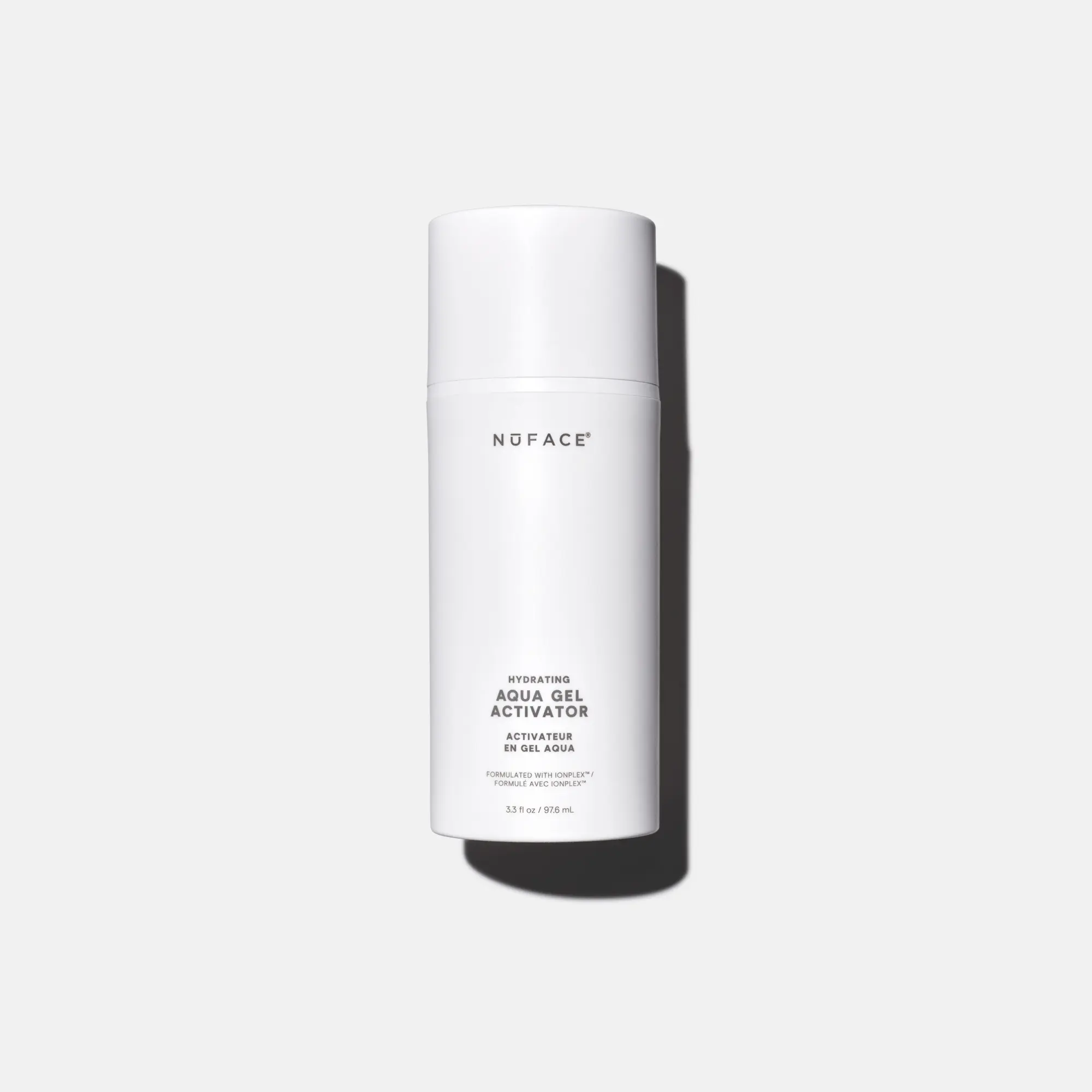 NUFACE IonPlex Aqua Gel Activator - The FDA-Approved Un-Dupeable Microcurrent Facial Device Conductive Gel for Face & Body Devices + Hyaluronic Acid & Glycerin 24-Hour Hydration