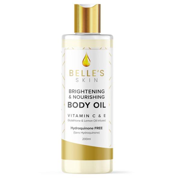 Belle's Skin Body Oil ( Brighten the skin -Rejuvenate the skin-Soften the skin )