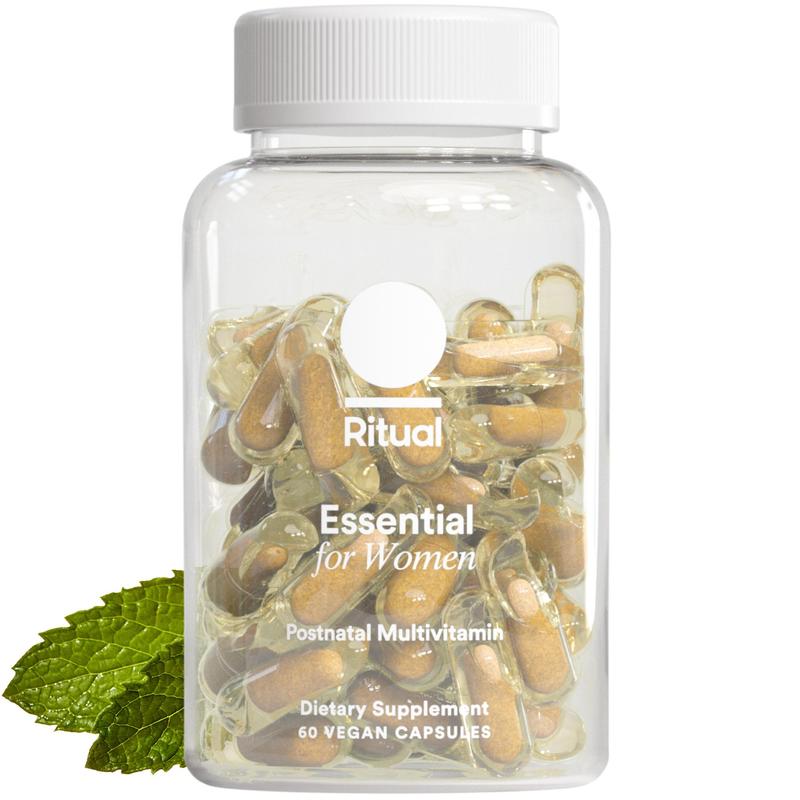 Ritual Essential for Women Postnatal Multivitamin, Omega-3 DHA & Choline for Lactation Support, Vitamin A, C, D3 & Zinc for Immune Function Support Ritual Essential for Women Postnatal Multivitamin, Omega-3 DHA & Choline for Lactation Support, Vitamin A, C, D3 & Zinc for Immune Function Support