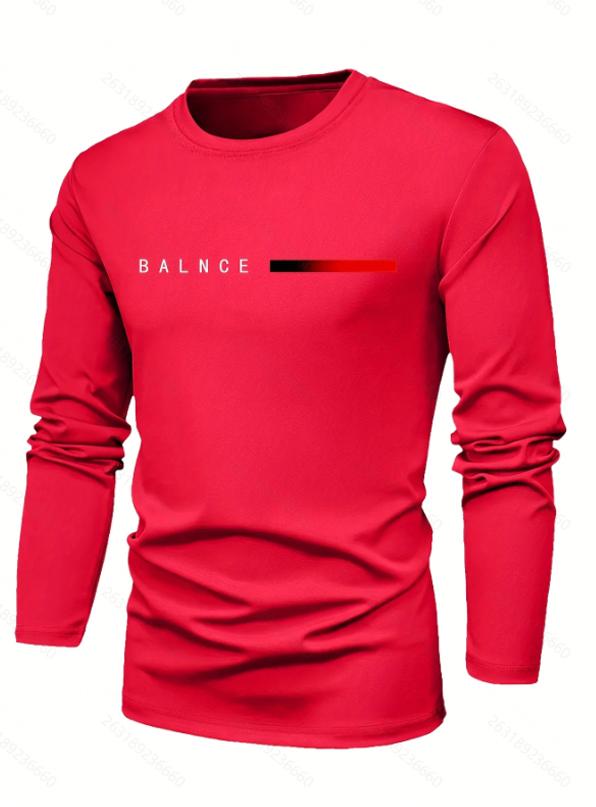 5-Pack Men’s Long Sleeve Tees - Soft Fabric, Multi-Colors for Daily Wear & Gym Workouts | High Value!