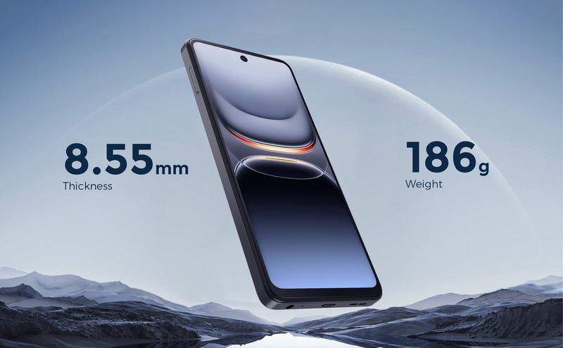 MIRO C1 Selfie & Stream Camera Phone - Dual 50MP Front + Back Camera, 5000mAh Battery, 12GB (4+8) RAM + 128GB Storage, Android 14, Unlocked Dual SIM Smartphone - Cellphone