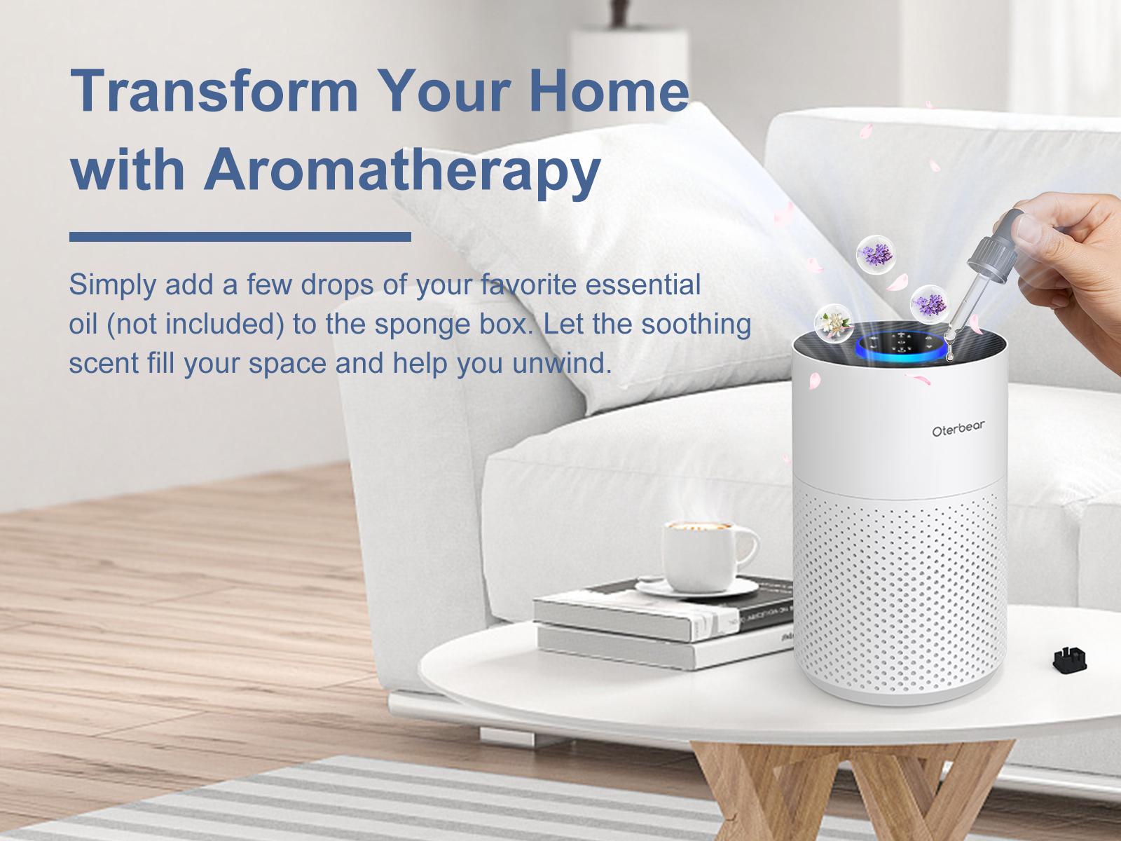 Cobectal 4000C 360° HEPA Air Purifier 2-Pack - High-Efficiency for Large Rooms, Pets & Odors