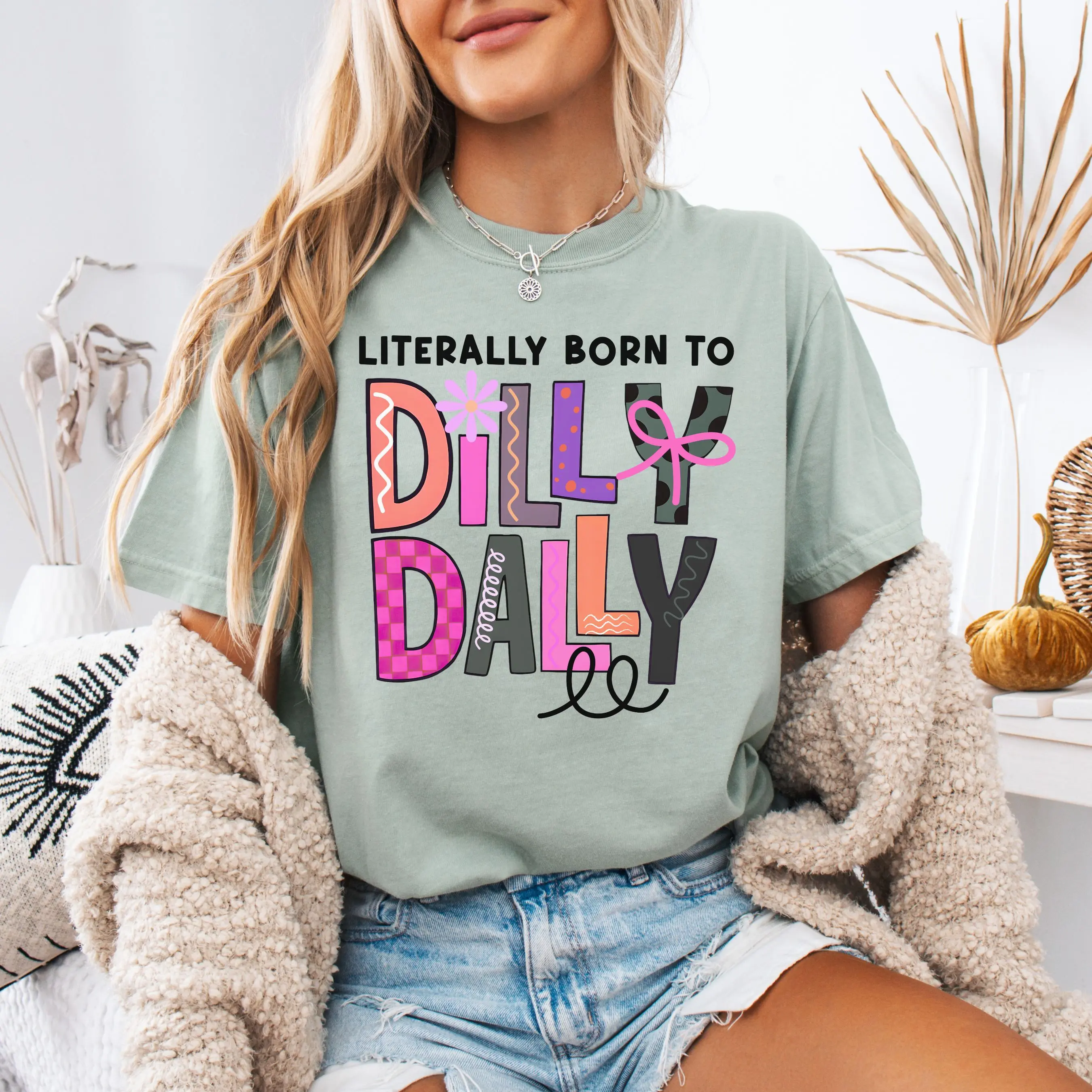 Dilly Dally Comfort Color Unisex Garment-Dyed T-shirt