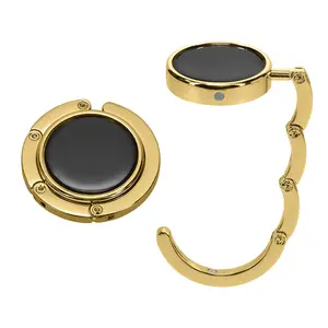 Purse Hanger for Table (Set of 2) - Purse Hook for Table - Folding Handbag Hanger - Portable Bag Holder