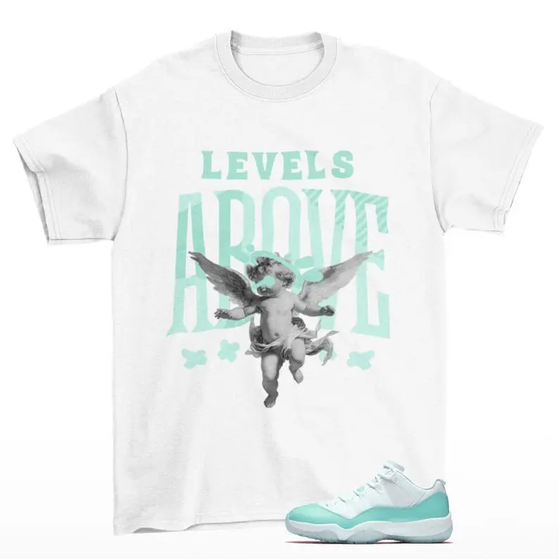 Levels Sneaker Shirt White to Match Jd 11 Low Igloo