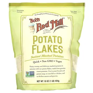 Bob's Red Mill Potato Flakes, Instant Mashed Potatoes, 16 oz (454 g)