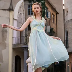 Garden Whisper Corset Dress-LuminaVenus Dresses French Design Women's Formal Date Vacation Elegant Autumn Dress Bridal Party Wedding Dress British Women's Dress Teen Mom Prom Dress Chic Pleated Elegance Day Elegance Day Breathable Soft Fabric Womenswear