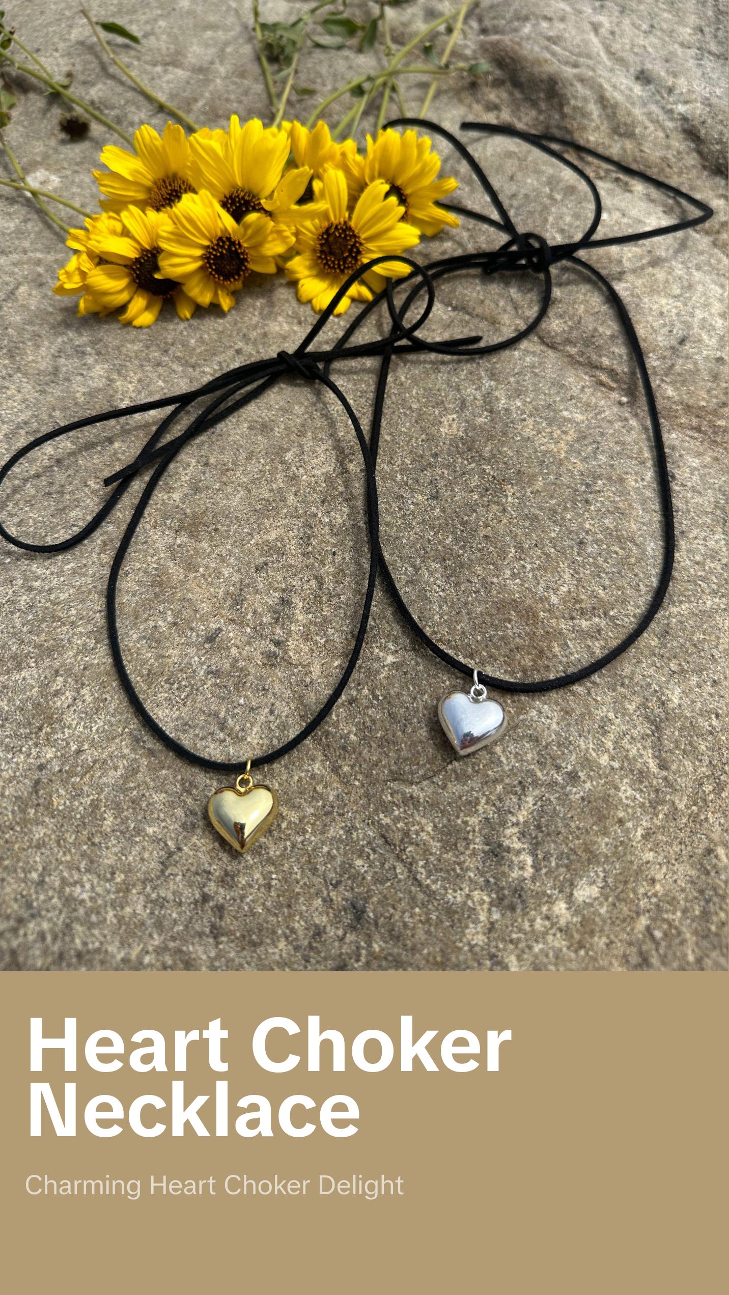 “Small heart” choker