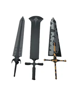 Anime-Inspired Mini Sword Bundle 3 or 6 Full-color 10" Fantasy Swords Lightweight Display-ready Collector Friendly Fan-made Prop Collection