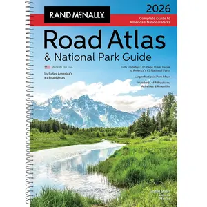 Rand McNally Road Atlas & National Park Guide 2026: United States, Canada, Mexico