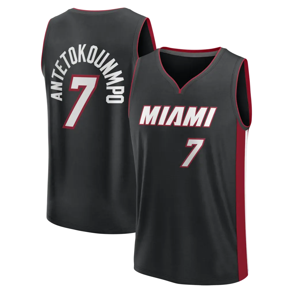 Giannis Fast Break Jersey - Icon Edition - Black