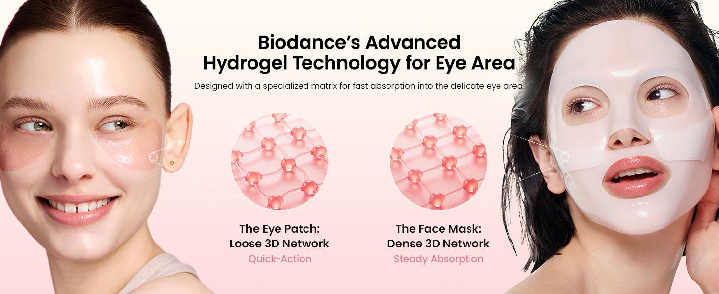 [Biodance Official] Collagen Peptide Eye Patch | Anti Wrinkle Patches for Face & Smile Line Patches, Under Eye Mask for Fine Lines, Eye Bags & Wrinkles, Korean Skin Care (60ea)