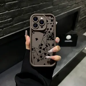 Poker Heart Phone Case - Shockproof for iPhone 17, 16, 15, 14, 13, 12, 11 & Samsung S26, S25, S24, S23 Series - Trendy & Protective.