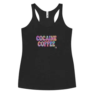 Psychedelic CC Logo Women's Racerback Tank