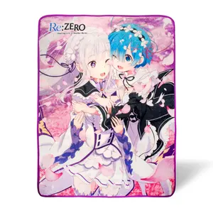Re:Zero Fleece Throw Blanket | 45 x 60 Inches
