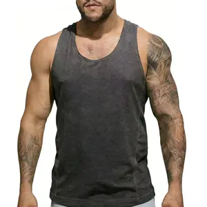 Men's Muscle Tank Tops Sleeveless Cut Off Shirts Bodybuilding Gym Workout Stringer T-Shirts Fitness Bodybuilding Sleeveless Gym Muscle Stringer Shirts Men’s Stringer Tank Tops Y-Back Bodybuilding Muscle Sleeveless T-Shirts Gym Fitness Tank Shirts