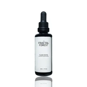 Fractal Forest Flow State Drops - Spagyric Nootropic Tincture with Lion's Mane, Rhodiola & Mucuna for Focus & Cognitive Performance - 50 mL