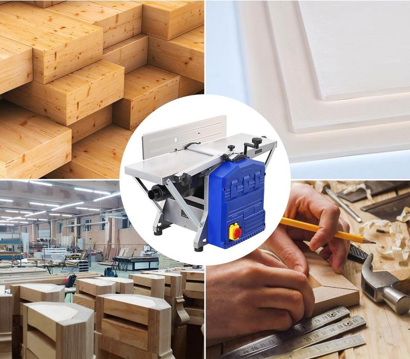 GARVEE 1250W Benchtop Wood Planer, Low Noise, for Wood Planing