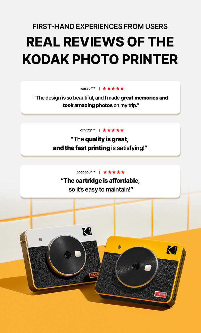 KODAK Mini Shot 3 Retro 4PASS 2-in-1 Instant Digital Camera and Photo Printer (3x3 inches) + 60 Sheets Cartridge Bundle