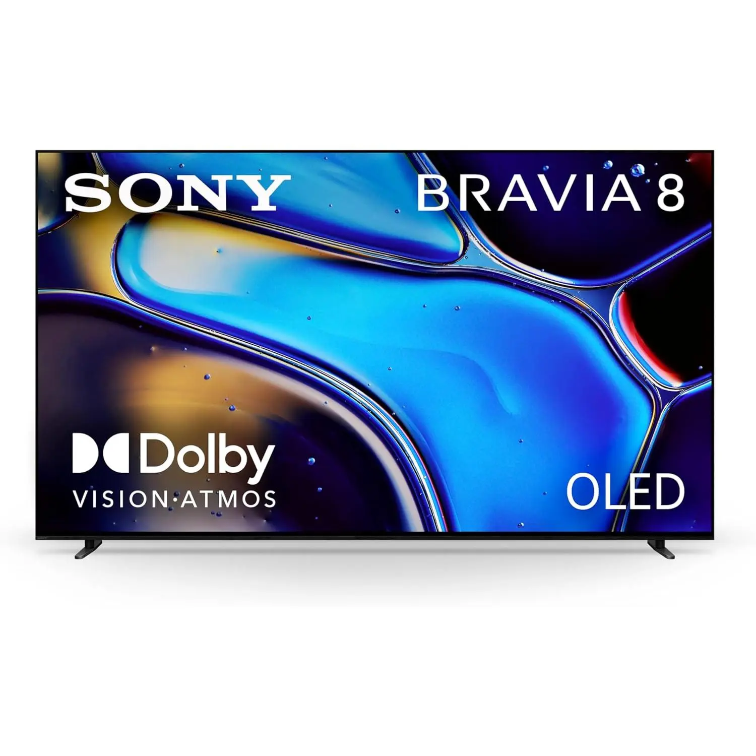 Sony 65 Inch BRAVIA 8 OLED 4K HDR Smart Google TV (K-65XR80) | XR Processor with AI Technology, Dolby Vision/Atmos, Exclusive Features for PlayStation®5, 4K movie credits included