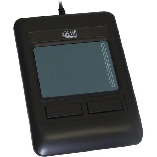 Adesso Browser Cat 400 Computer Mouse with 2-Button Design and Touchpad, Computer Accessories for Office Use, Two Buttons