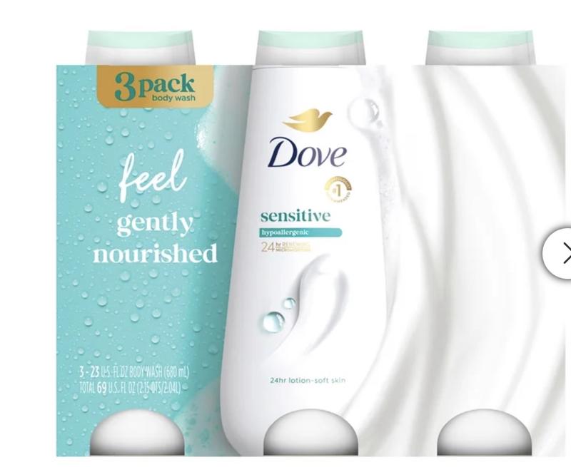 Dove Body Wash Sensitive