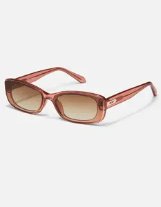 QUAY AUSTRALIA  Womens Vibe Check Sunglasses, Rose