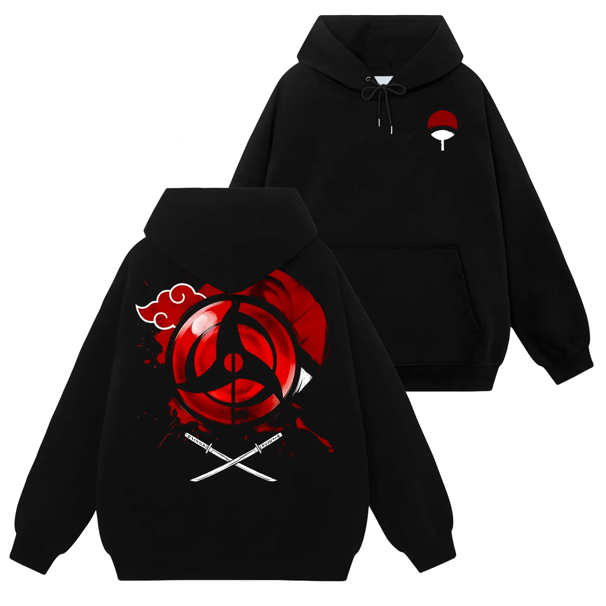 [Uchiha Fashion] Limited Itachi Uchiha Sharingan Akatsuki - Naruto Shippuden #67 Hoodie T-Shirt Sweatshirt, Retro Vintage Unisex Graphic 90s Cotton, Gift For Wibu, Anime Manga Y2K Streetwear