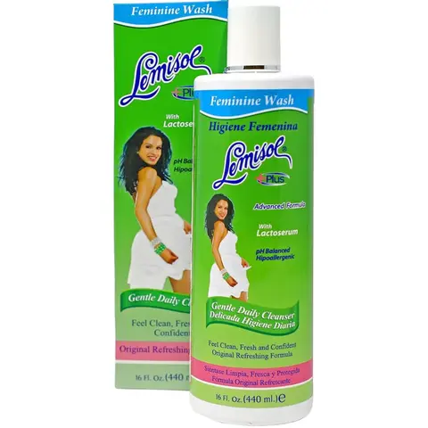 Lemisol Feminine Wash, Daily Cleanser, Hypoallergenic, 16 FL Oz, Bottle