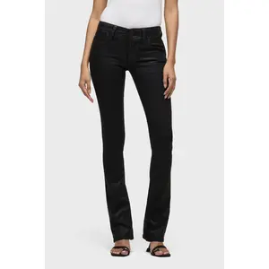 Beth Coated Flap Pocket Baby Bootcut