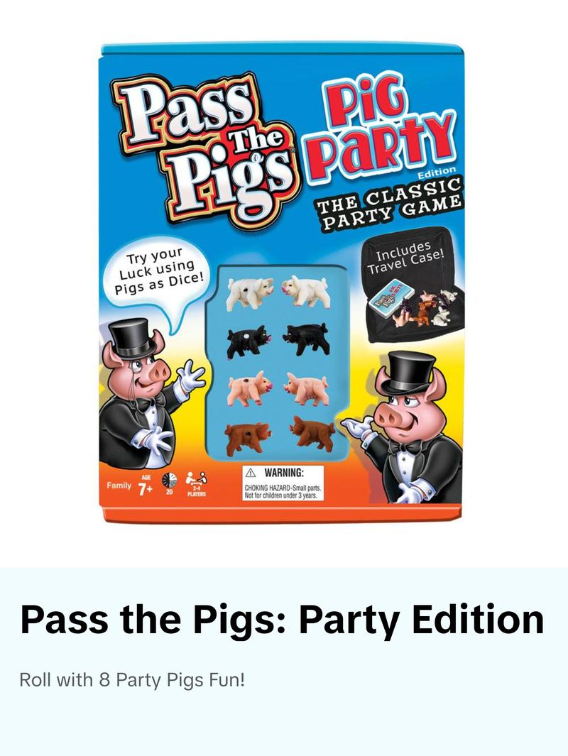 Pass the Pigs: Pig Party Edition