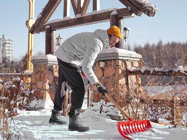 【WIDE FIT】NORTIV 8 Men's Wide Fit Waterproof Winter Snow Boots Footwear Boy Comfort Closed Walking Shoes Decor Weight Slip Resistant High Back 【WIDE FIT】NORTIV 8 Men's Wide Fit Waterproof Winter Snow Boots Footwear Boy Comfort Closed Walking Shoes Decor Weight Slip Resistant High Back