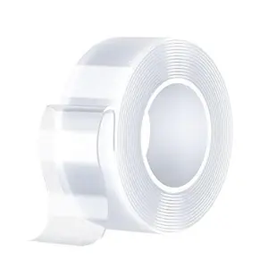 Nano Double Sided Adhesive Tape, Clear Mounting Tape Picture Hanging Adhesive Strips.Double Sided Tape Heavy Duty, Nano Double Sided Adhesive Tape, Clear Mounting Tape Picture Hanging Adhesive Strips.
